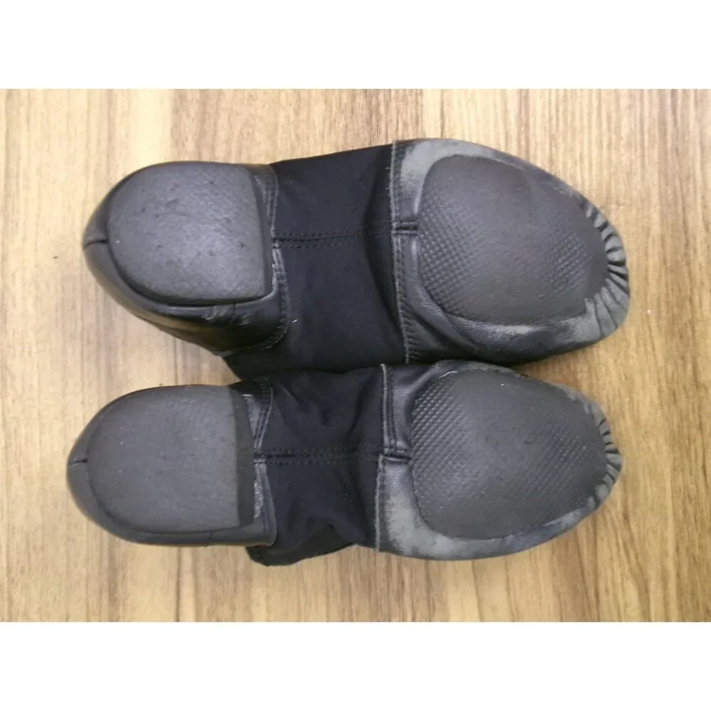 Pre-Owned Dance Dance Shoes Balera Adult 5M Side Elastic Leather Slip On